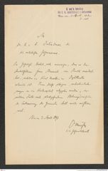 k.k. naturhistorisches Hofmuseum, Intendanzakten 1885-1896 (Hauer), Aktenzahl Z.158/1893, Seite 1